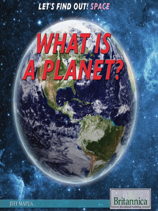 Title details for What Is a Planet? by John Kemmerer - Available